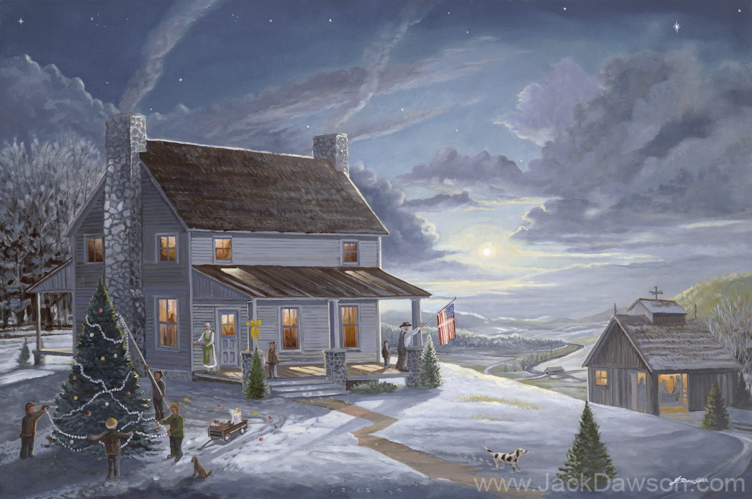 Blessing of Christmas by Jack E. Dawson