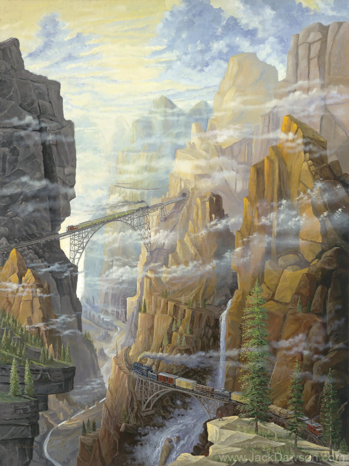 Mountain Railway by Jack E. Dawson