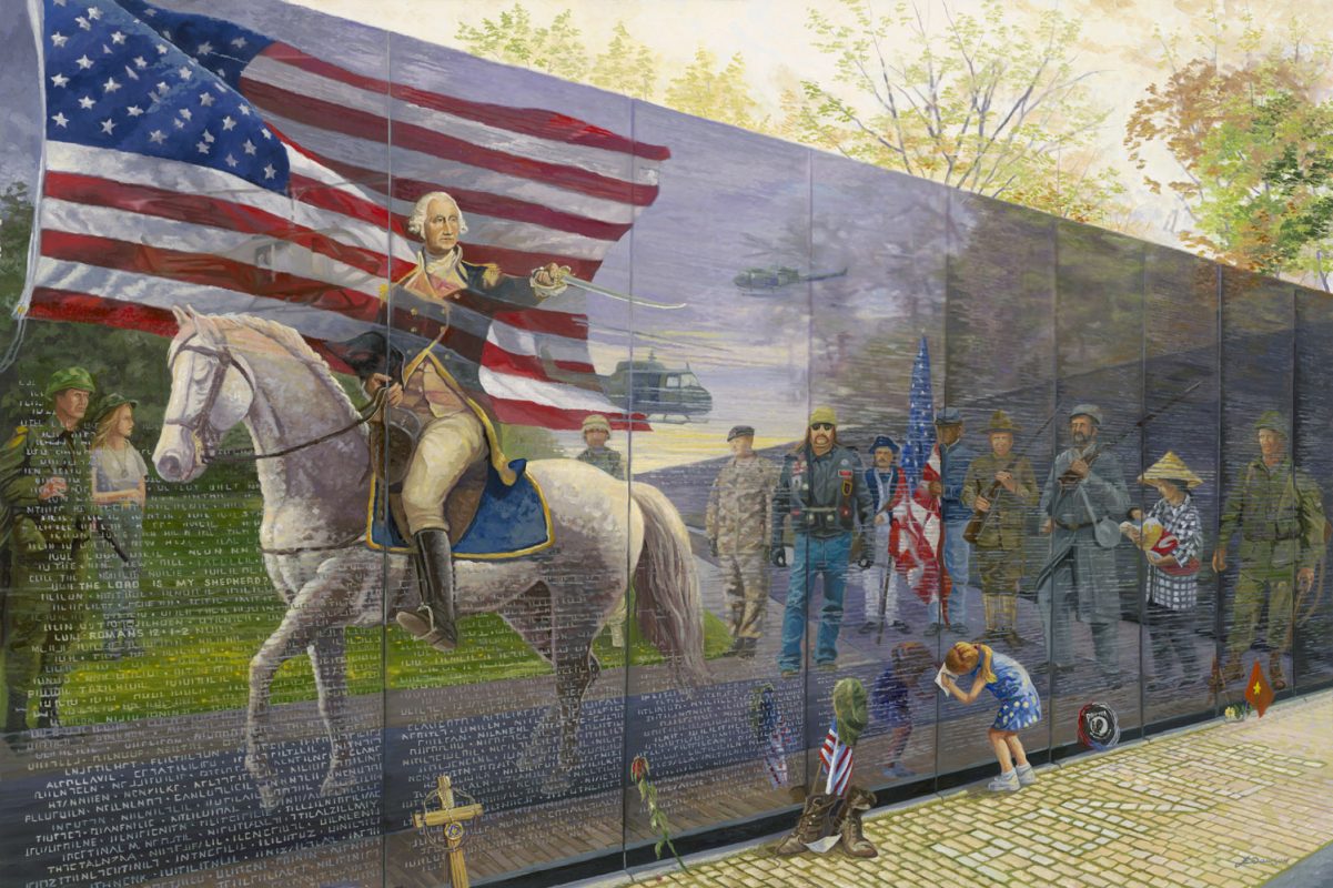 Reviewing the Troops by Jack E. Dawson