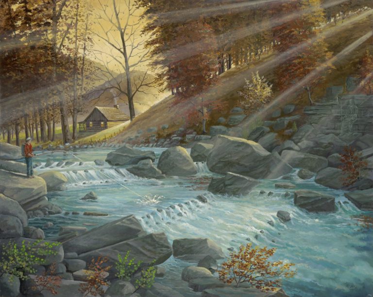 Two Fisherman by Jack E. Dawson