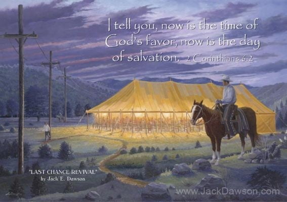 Last Chance 5x7 Card by Jack E. Dawson