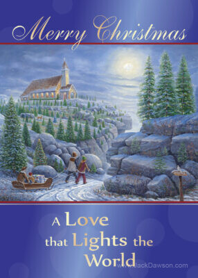 Mission by Jack E. Dawson - SD 5x7 Card with UPC - Front