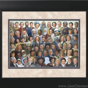 Decision by Jack E. Dawson - 11x14 Framed