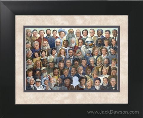 Decision by Jack E. Dawson - 11x14 Framed