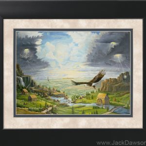 In the Twinkling of an Eye by Jack E. Dawson - 11x14 Framed