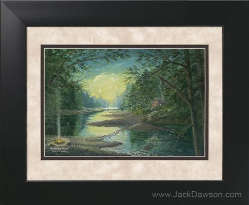 Meeting Place by Jack E. Dawson - 11x14 Framed