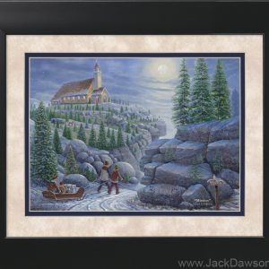 Mission by Jack E. Dawson - 11x14 Framed