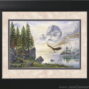 Mountain Altar by Jack E. Dawson - 11x14 Framed