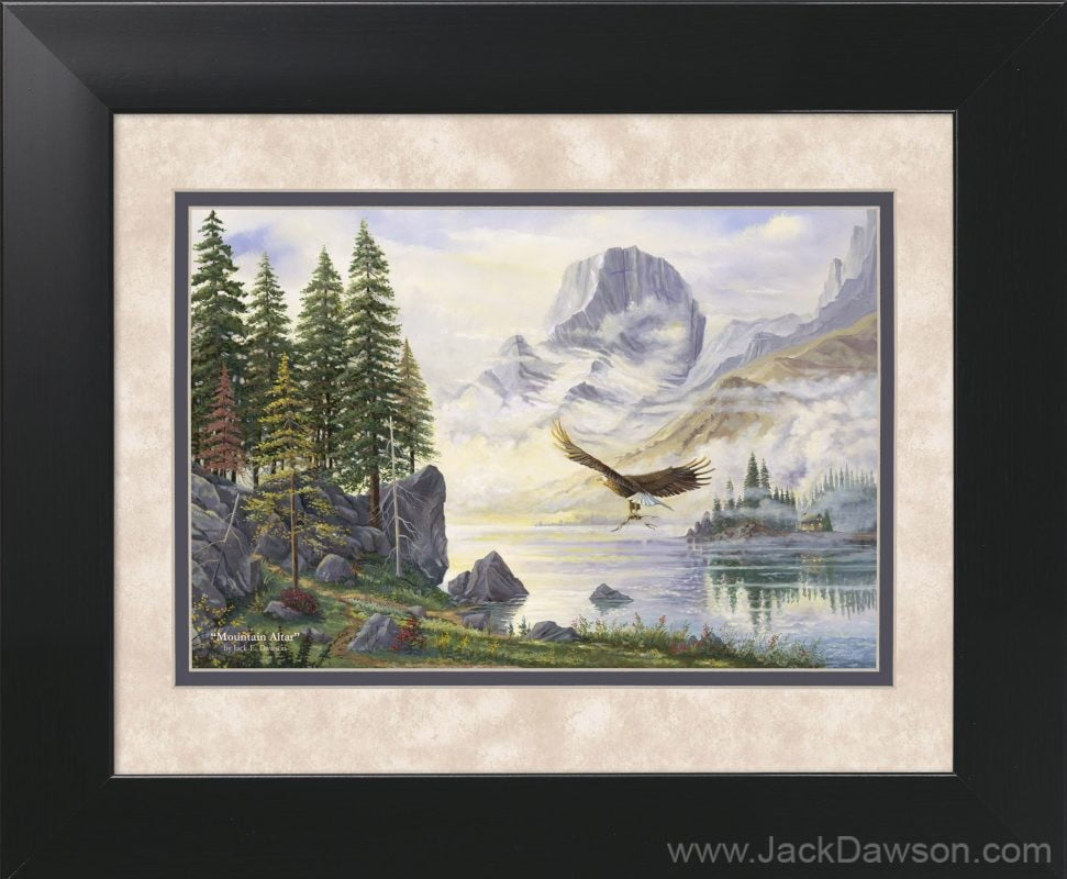 Mountain Altar - Decorator Print