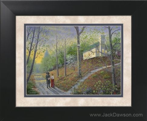 Witness by Jack E. Dawson - 11x14 Framed