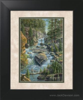 Beyond Blind Faith by Jack E. Dawson - 11x14 Framed