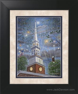 Celebrate Freedom by Jack E. Dawson - 11x14 Framed
