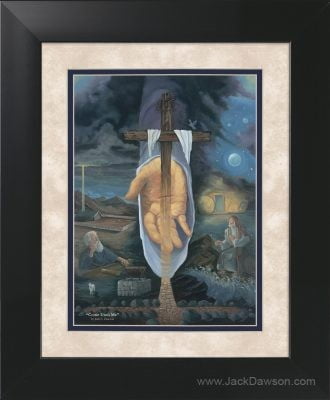 Come Unto Me by Jack E. Dawson - 11x14 Framed