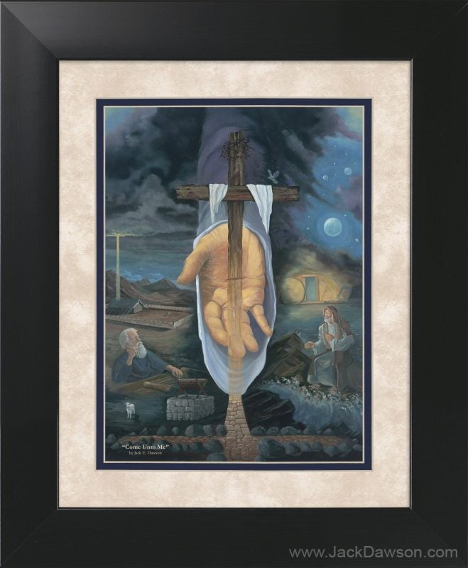 Come Unto Me - Decorator Print