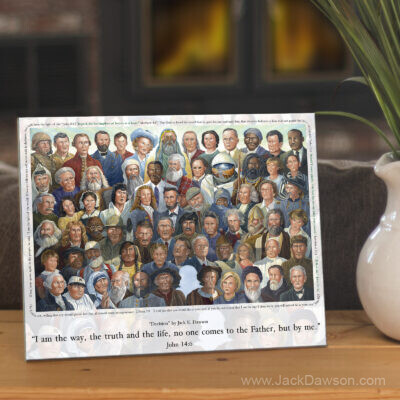 Decision by Jack E. Dawson 8x10 Ceramic Tile - Room Setting