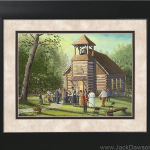 Dinner and Singin' by Jack E. Dawson- 11x14 Framed