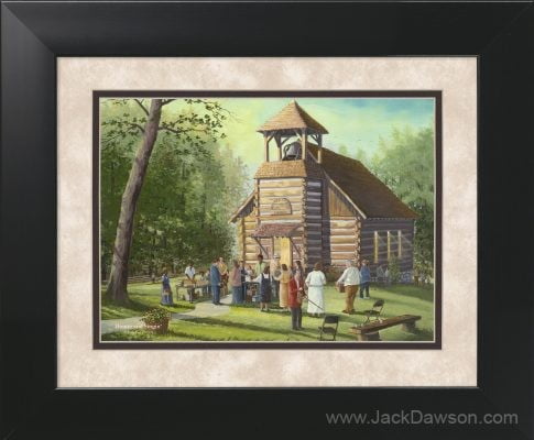 Dinner and Singin' by Jack E. Dawson- 11x14 Framed