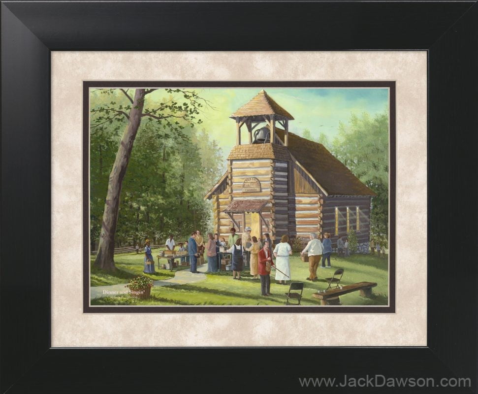 Dinner and Singin' - Decorator Print