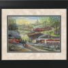Frisco Silver Dollar Line by Jack E. Dawson - 11x14 Framed