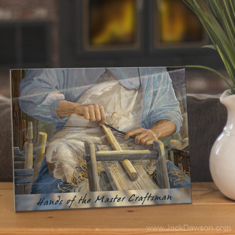 Hands of the Master Craftsman - Tile
