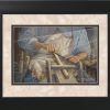 Hands of the Master Craftsman by Jack E. Dawson - 11x14 Framed