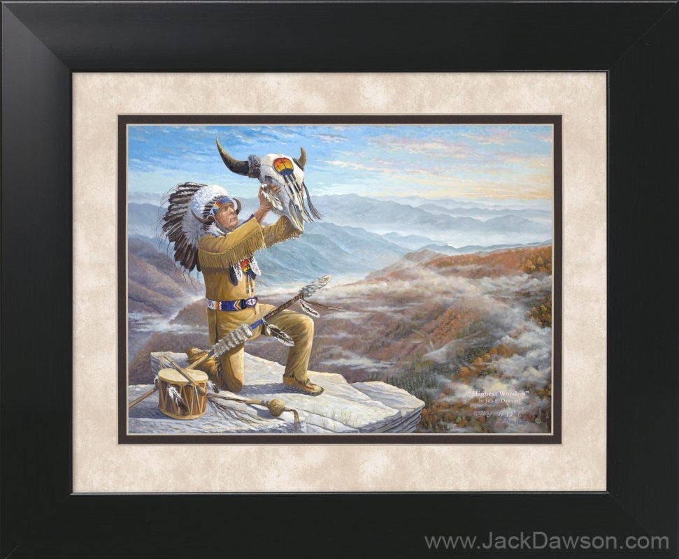 Highest Worship - Decorator Print