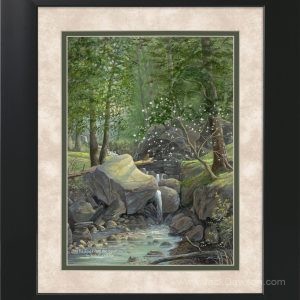 His Eye is on the Sparrow by Jack E. Dawson - 11x14 Framed