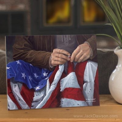 If My People by Jack E. Dawson - 8x10 Tile