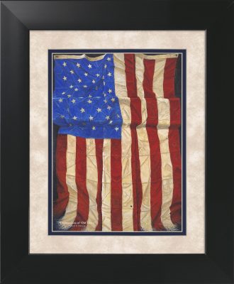Impressions of Old Glory by Jack E. Dawson - 11x14 Framed