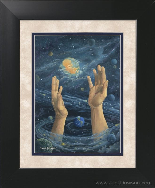 In the Beginning - Decorator Print