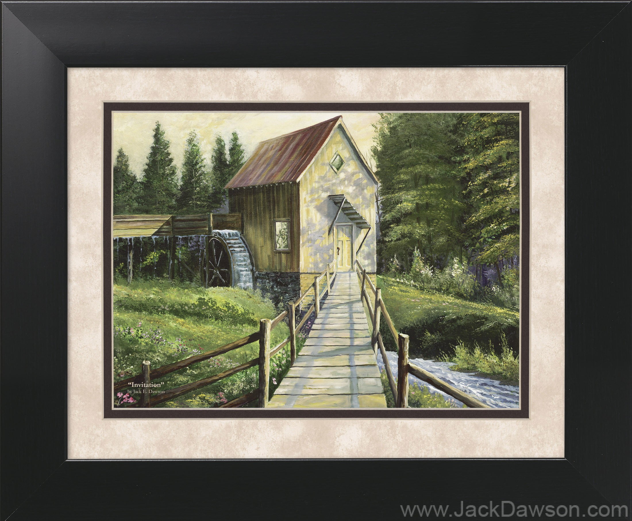 Invitation - 11x14 Framed by Jack E. Dawson
