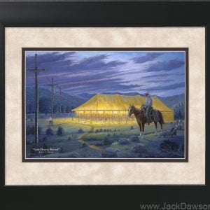 Last Chance Revival by Jack E. Dawson - 11x14 Framed