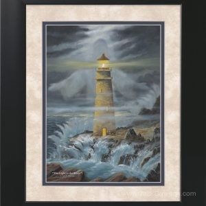 Light in the Storm by Jack E. Dawson - 11x14 Framed