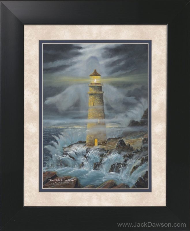 Light in the Storm - Decorator Print