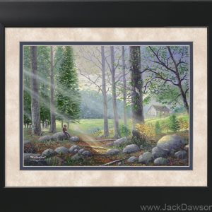 Meditation - 11x14 Framed by Jack E. Dawson