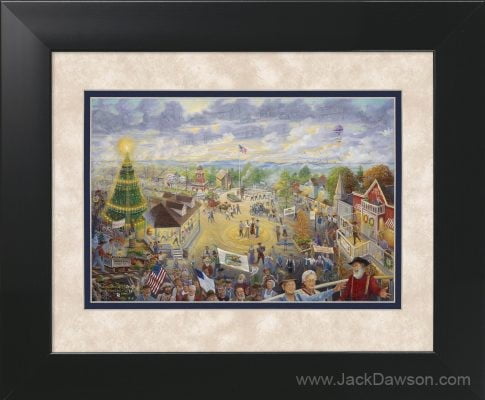 Memories Worth Repeating by Jack E. Dawson - 11x14 Framed