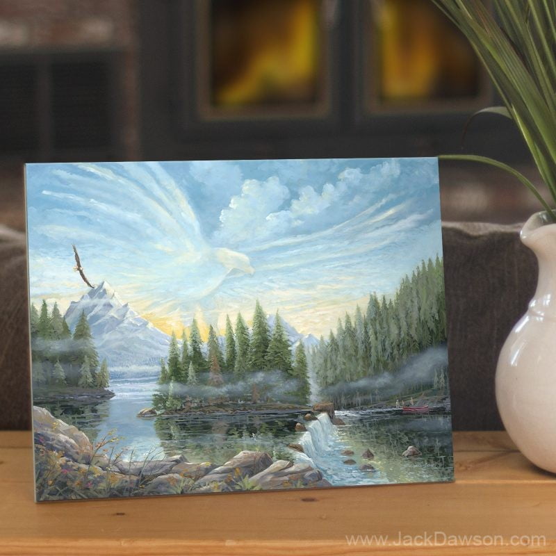 On Eagle's Wings - Tile