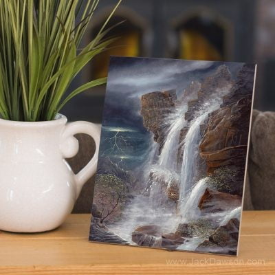 Peace in the Midst of the Storm by Jack E. Dawson - 8x10 Tile