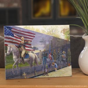 Reviewing the Troops by Jack E. Dawson- 8x10 Tile