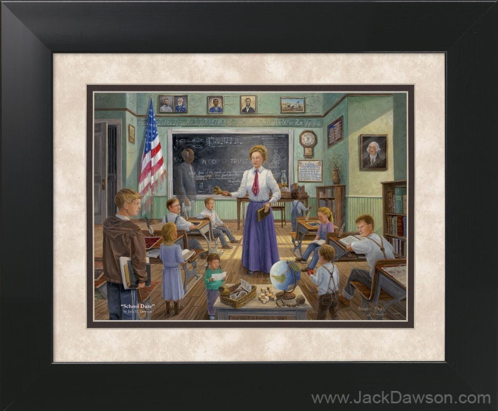School Daze - Decorator Print