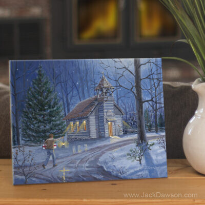 Sharing the Gift of Christmas - Tile
