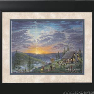 Singin on the Mountain by Jack E. Dawson - 11x14 Framed