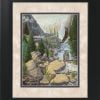 Stepping in the Light by Jack E. Dawson - 11x14 Framed