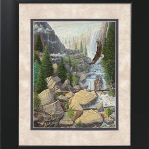 Stepping in the Light by Jack E. Dawson - 11x14 Framed