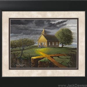 Storm Warning by Jack E. Dawson - 11x14 Framed