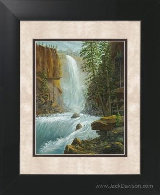 Thundering Waters by Jack E. Dawson - 11x14 Framed