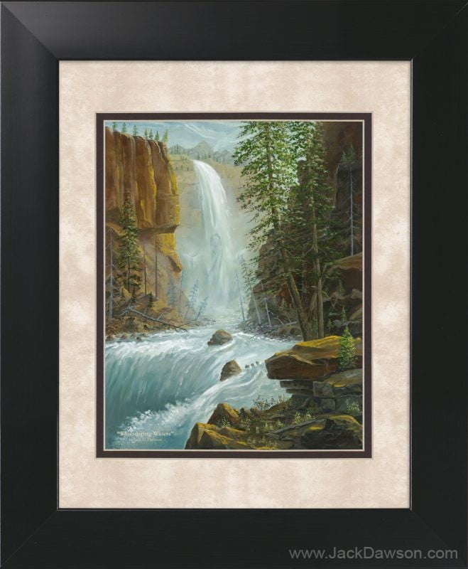 Thundering Waters - Decorator Print