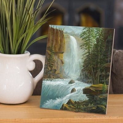 Thundering Waters by Jack E. Dawson - 8x10 Tile
