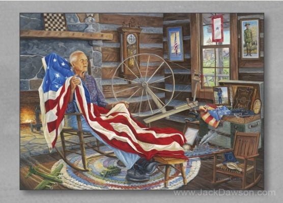 Freedom's Legacy 5x7 Card Inside