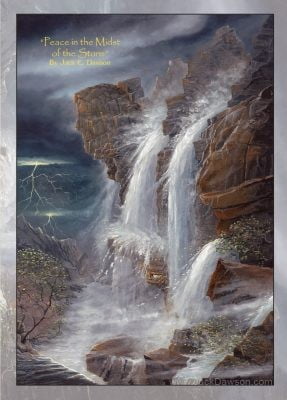 Peace in the Storm 5x7 Card Inside
